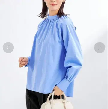 그린 라벨 릴랙싱 리본 블라우스 새상품급