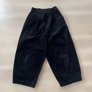 [ 새상품급 ] tandey 휴일과 시 뉴 본봉 팬츠 코듀로이 블랙 탄디