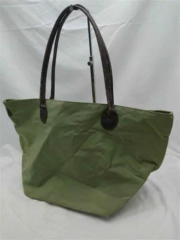 에르베샤 펠리에 나일론 보트형 토트백 카키 계열 여성용