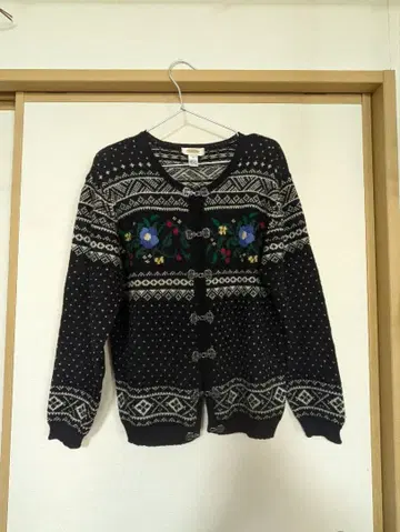 빈티지 티롤리안 가디건