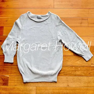 [ Margaret Howell ] 마가렛호웰 라이트 그레이 니트