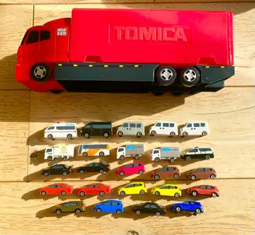 포켓 토미카 정리 콘보이 & 포켓 토미카 24대 세트