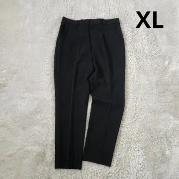 새상품급 SOEJU 소쥬 센터 프레스 팬츠 슬랙스 XL 블랙