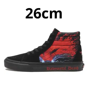 BABYMETAL x Vans Sk8-Hi 'black/red'