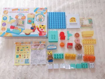 BANDAI 박스 있음 배송비 포함 호비(시마지로) 도넛 가게 블록 세트