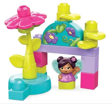 메가블록 페어리 플라워 정원 세트