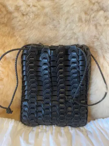 이르미초 뜨개질 가죽 복조리 천연 가죽 il micio