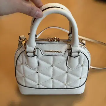 SAMANTHAVEGA 퀼팅 스터드 핸드백