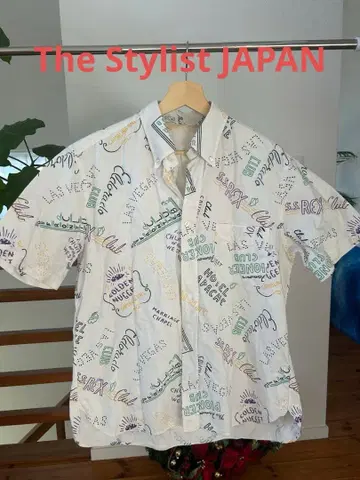 The Stylist JAPAN 프린트 패턴 반팔 셔츠