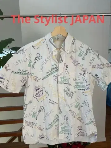 The Stylist JAPAN 프린트 패턴 반팔 셔츠