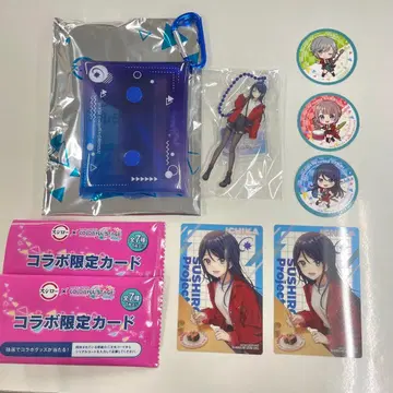 프로세카 호시노 이치카 스시로 콜라보 한정판 카드 멀티 파우치 피크