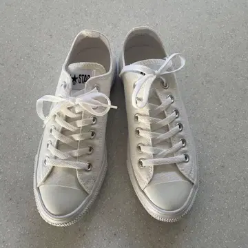 CONVERSE ALL STAR LIGHT OX 스니커즈 23.5 화이트