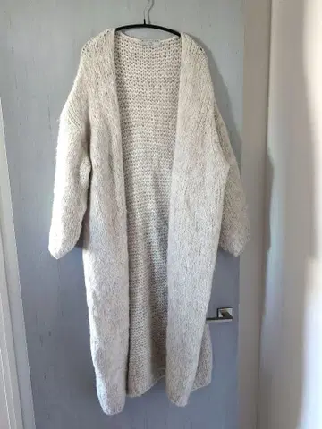 트리코트 진 마르크 롱 가디건 에크루 화이트 프랑스제