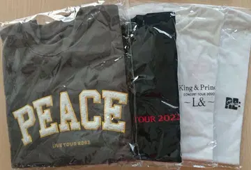 King & Prince LIVETOUR 티셔츠&트레이닝복 4장 세트