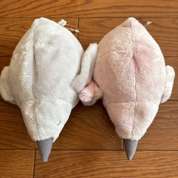 애프터눈 티 리빙 펭귄 봉제 인형 블루와 핑크