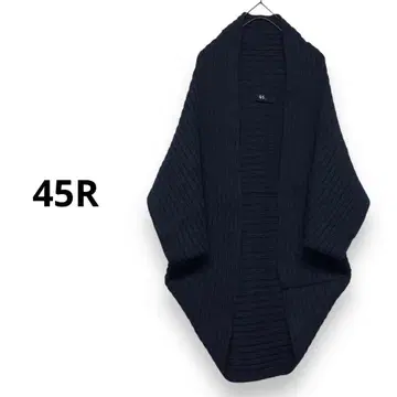45R 울 가디건 와이드 가디건 돌먼 니트 가디건 0