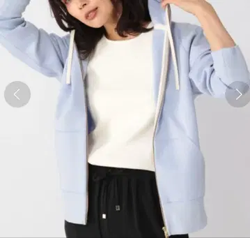 BARNYARDSTORM 더블 페이스 후드티 라이트 블루 밴야드 스톰