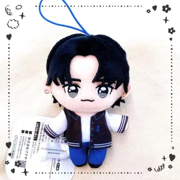 [택 포함] GiGO 한정판 INI 마스코트 봉제 인형 후지마키 쿄스케