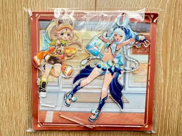 원신 대만 한정판 무알라니 카치나 훼미리마트 콜라보 아크릴 스탠드