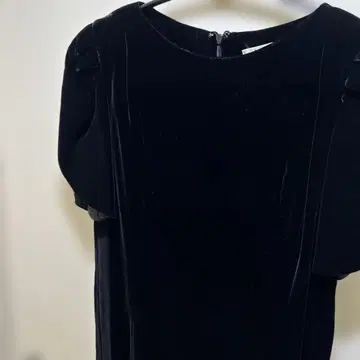 예복 벨벳 원피스