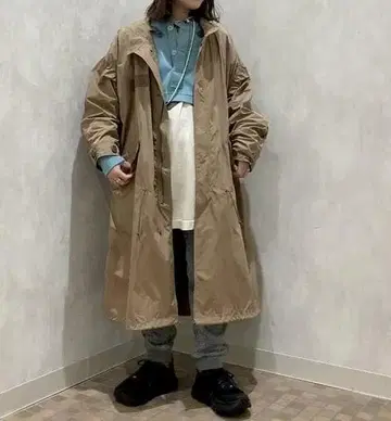 BEAMS BOY / 솔로텍스 M-65 후드티