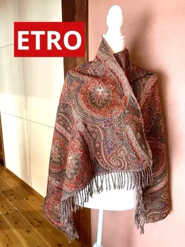 ETRO 에트로 울 100% 스톨