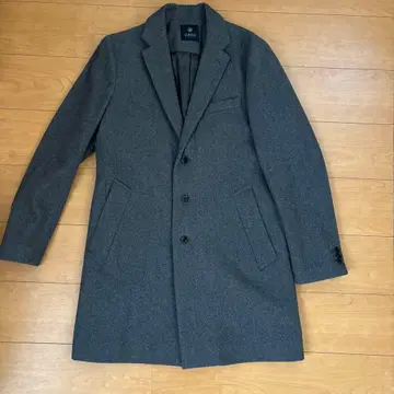 nano BASE 그레이 롱 코트