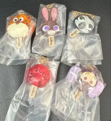 주토피아 아이스캔디 참 5개 가챠 주디 아이스캔디