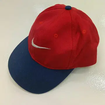 나이키 캡 모자 자수 로고 바이컬러 새상품급 스냅백