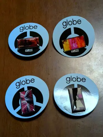 globe 30주년 싱글 컬렉션 핀즈 4개 세트 Face 외