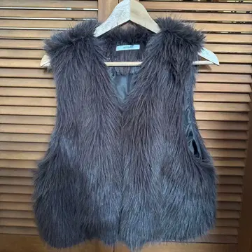 DISCOAT 브라운 베스트 사이즈 F