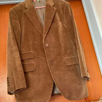 카멜 코듀로이 블레이저