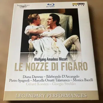 모차르트 Blu-ray 피가로의 결혼 밀라노 스칼라 극장 담라우 dvd