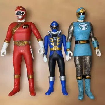 슈퍼전대 히어로 피규어 3체 고카이저, 가오레인저, 하리켄저