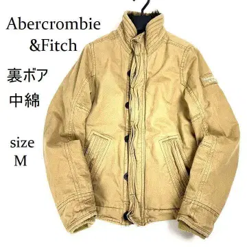 아바크롬비&피치 보아 안감 충전솜 자켓 M 베이지