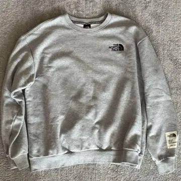 THE NORTH FACE 그레이 크루넥 맨투맨 M 사이즈