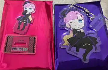 안양사 히메 아크릴 키링 미니 아크릴 스탠드 2종 세트