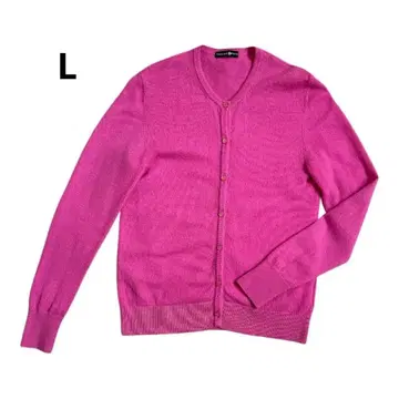 TAKASHIMAYA 캐시미어 긴팔 가디건 핑크 코스모스 핑크 L