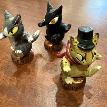 고양이 다얀 귀여운 3종 세트 인테리어 오브제 입상 피규어