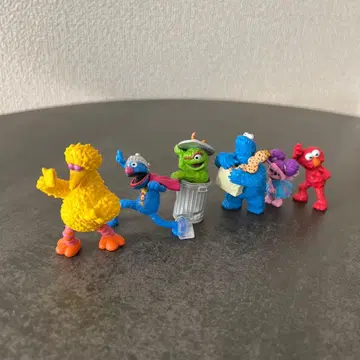 세서미 스트릿 바람에도 지지 않아. 마스코트 피규어 전 6종 세트