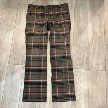 캘러웨이 레드 라벨 체크 무늬 골프 팬츠 남성용