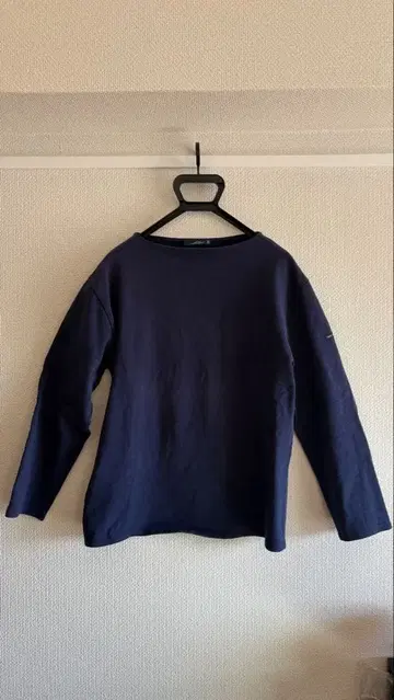 SAINT JAMES 네이비 긴팔