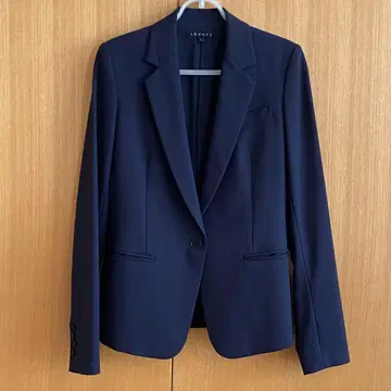 띠어리 네이비 네이비 자켓 비즈니스 취업 사이즈 0