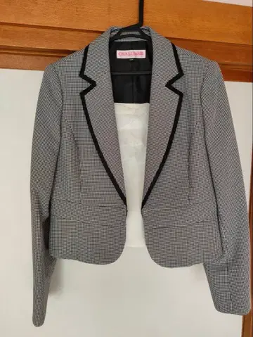 체크 무늬 자켓 13호