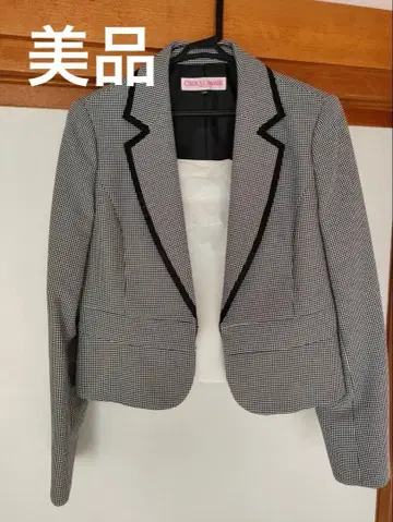 체크 무늬 정장 자켓 13호