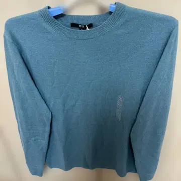 UNIQLO 100% 캐시미어 스웨터 XL 53 Green 미사용 새상품
