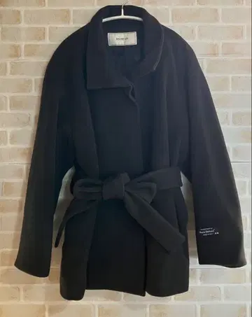 Rouge vif 코트 벨트 포함