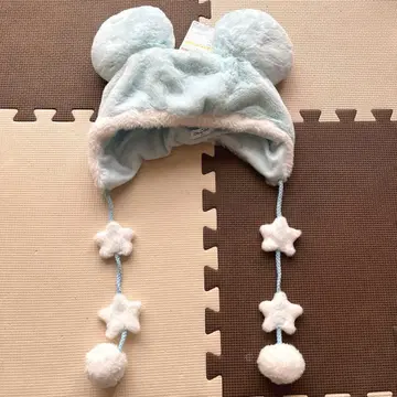 디즈니 미니 팬 캡 스카이블루