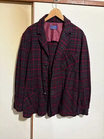 60s 빈티지 Pendleton 울 셔츠 L