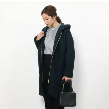 URBAN RESEARCH DOORS 울 푸드코트 부클 네이비